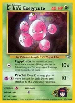 Erika's Exeggcute 77/132 - Gym Heroes