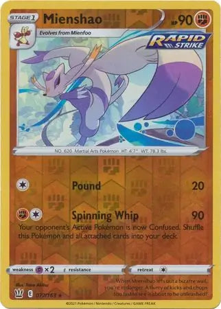 Mienshao 077/163 - Battle Styles