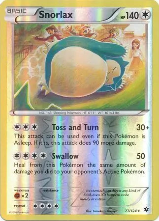 Snorlax 77/124 - Fates Collide