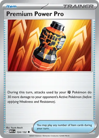 Premium Power Pro 124/132 - Mega Evolution Base