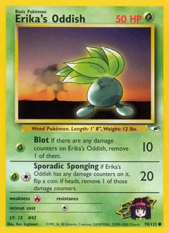 Erika's Oddish 78/132 - Gym Heroes