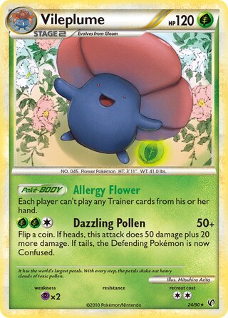 Vileplume 24/90 - Undaunted