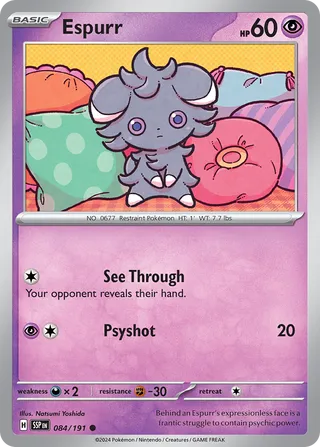 Espurr 084/191 - Surging Sparks
