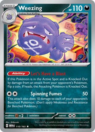 Weezing 110/165 - Scarlet & Violet 151