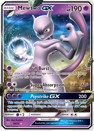 Mewtwo-GX 39/73 - Shining Legends