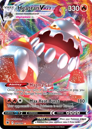 Heatran VMAX 026/189 - Astral Radiance