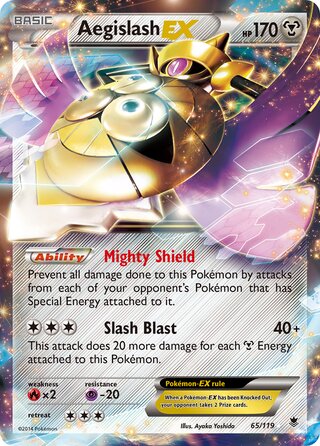 Aegislash-EX 65/119 - Phantom Forces