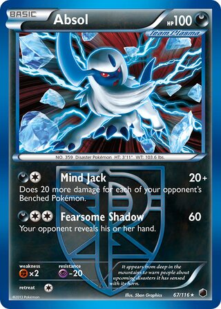 Absol 67/116 - Plasma Freeze