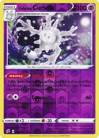 Galarian Cursola 079/192 - Rebel Clash