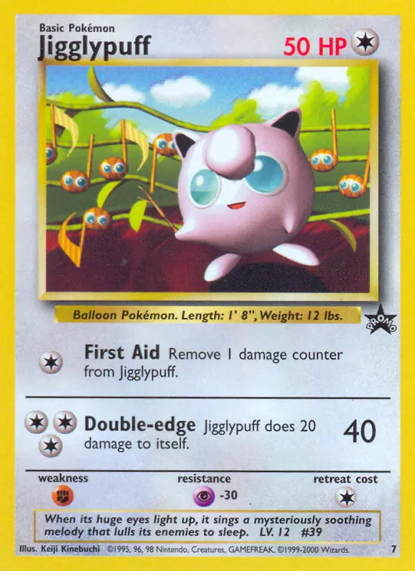 Jigglypuff 7 - WOTC Promo