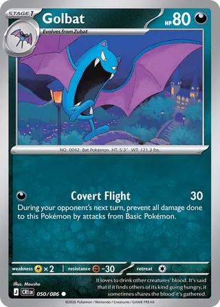 Golbat 050/086 - Chaos Rising