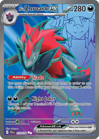 N's Zoroark ex 175/159 - Journey Together