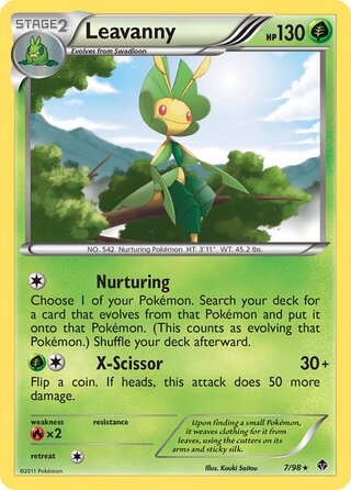 Leavanny 7/98 - Emerging Powers