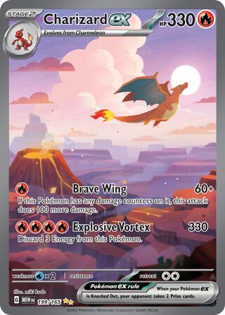 Charizard ex 199/165 - Scarlet & Violet 151