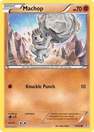 Machop 40/83 - Generations