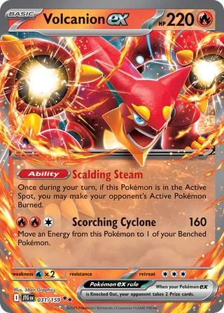 Volcanion ex 031/159 - Journey Together