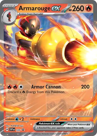 Armarouge ex 105 - Scarlet & Violet Promos