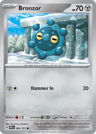 Bronzor 066/131 - Prismatic Evolutions