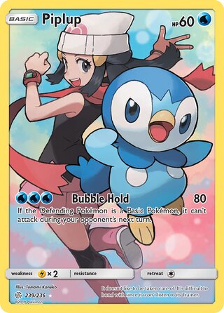 Piplup 239/236 - Cosmic Eclipse