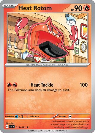 Heat Rotom 013/091 - Paldean Fates