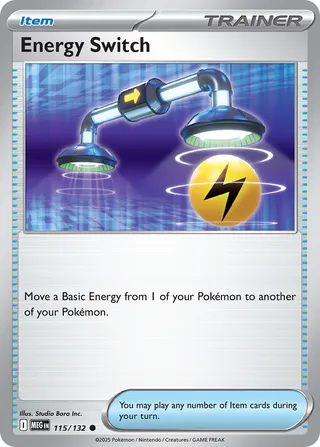 Energy Switch 115/132 - Mega Evolution Base