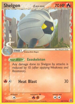 Shelgon 54/113 - Delta Species