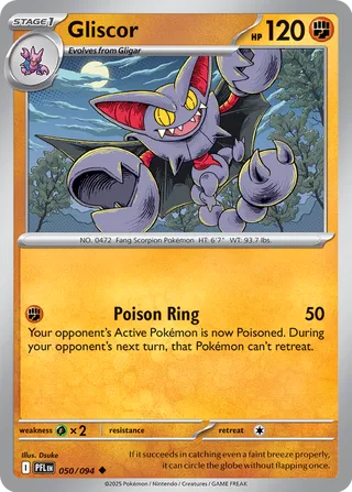 Gliscor 050/094 - Phantasmal Flames