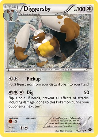 Diggersby 112/146 - XY Base