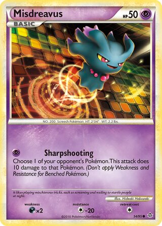 Misdreavus 54/95 - Unleashed