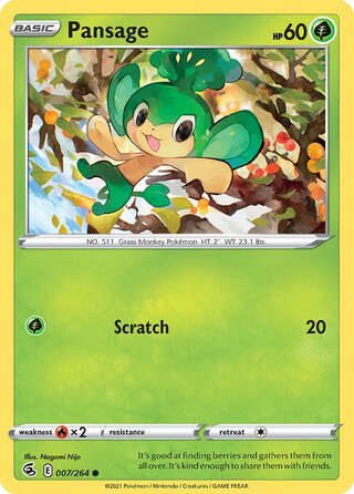 Pansage 007/264 - Fusion Strike