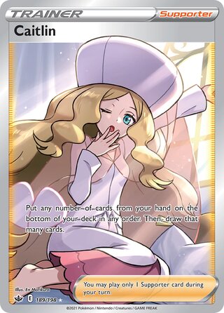 Caitlin 189/198 - Chilling Reign