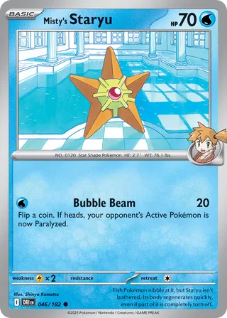 Misty's Staryu 046/182 - Destined Rivals