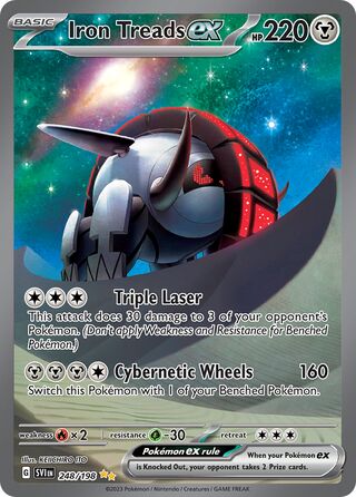Iron Treads ex 248/198 - Scarlet & Violet Base