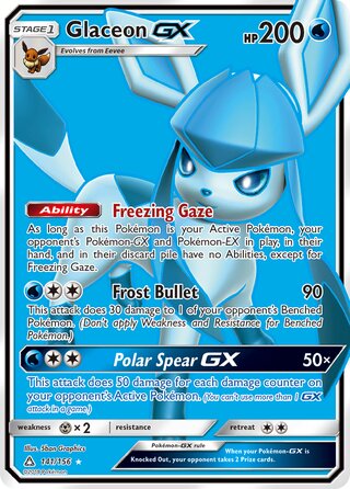 Glaceon-GX 141/156 - Ultra Prism