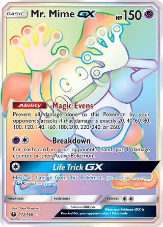 Mr. Mime-GX 173/168 - Celestial Storm