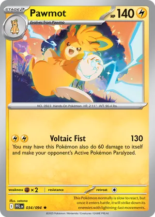 Pawmot 034/094 - Phantasmal Flames