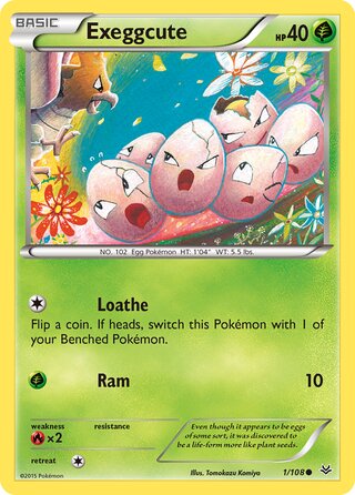 Exeggcute 1/108 - Roaring Skies