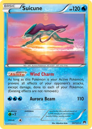 Suicune 30/122 - BREAKpoint