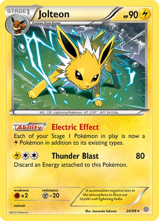 Jolteon 26/98 - Ancient Origins