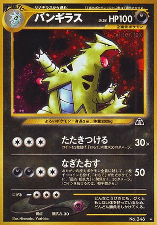 Tyranitar No. 042 - Crossing the Ruins...