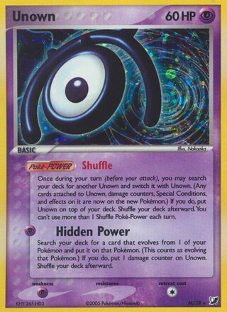 Unown M/28 - Unseen Forces