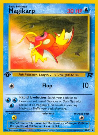 Magikarp 47/82 - Team Rocket