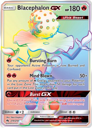 Blacephalon-GX 219/214 - Lost Thunder