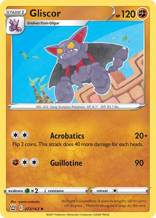 Gliscor 072/163 - Battle Styles