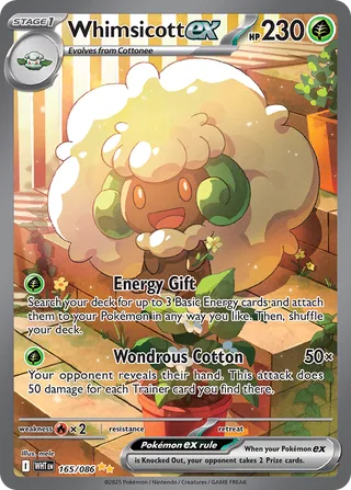 Whimsicott ex 165/086 - White Flare