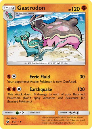 Gastrodon 54/111 - Crimson Invasion