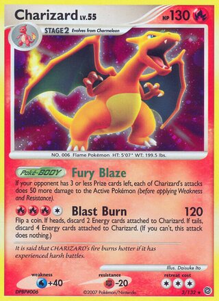 Charizard 3/132 - Secret Wonders
