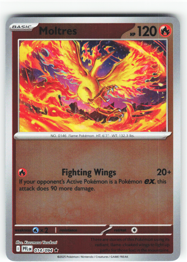 Moltres 014/094 - Phantasmal Flames - NM (ID: 53125426273259) - front