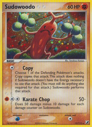 Sudowoodo 15/115 - Unseen Forces