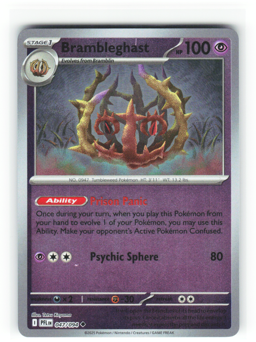 Brambleghast 047/094 - Phantasmal Flames - NM (ID: 53133549118780) - front